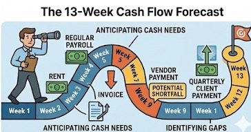 13-Week Cash Flow Command Center cover